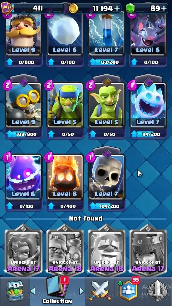 Clash Royale Accounts Lvl 411|KTL 10|Trophy 3199|Card 53|1 Hero 3 EVO| 9 image 18