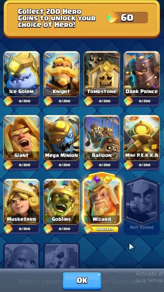 Clash Royale Accounts Lvl 411|KTL 10|Trophy 3199|Card 53|1 Hero 3 EVO| 9 image 6