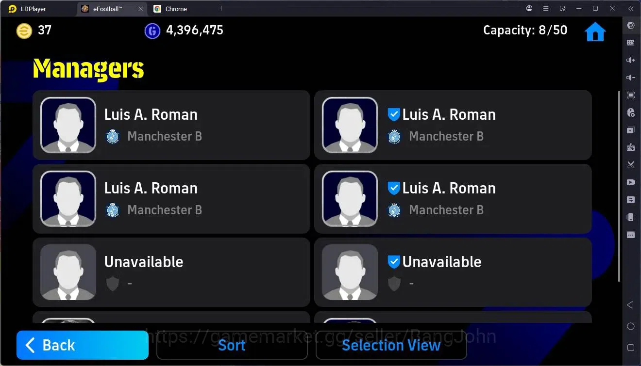 eFootball Accounts Mobile|PW 3141|Epic Beckenbauer,Kuyt,Serginho,Mada image 3