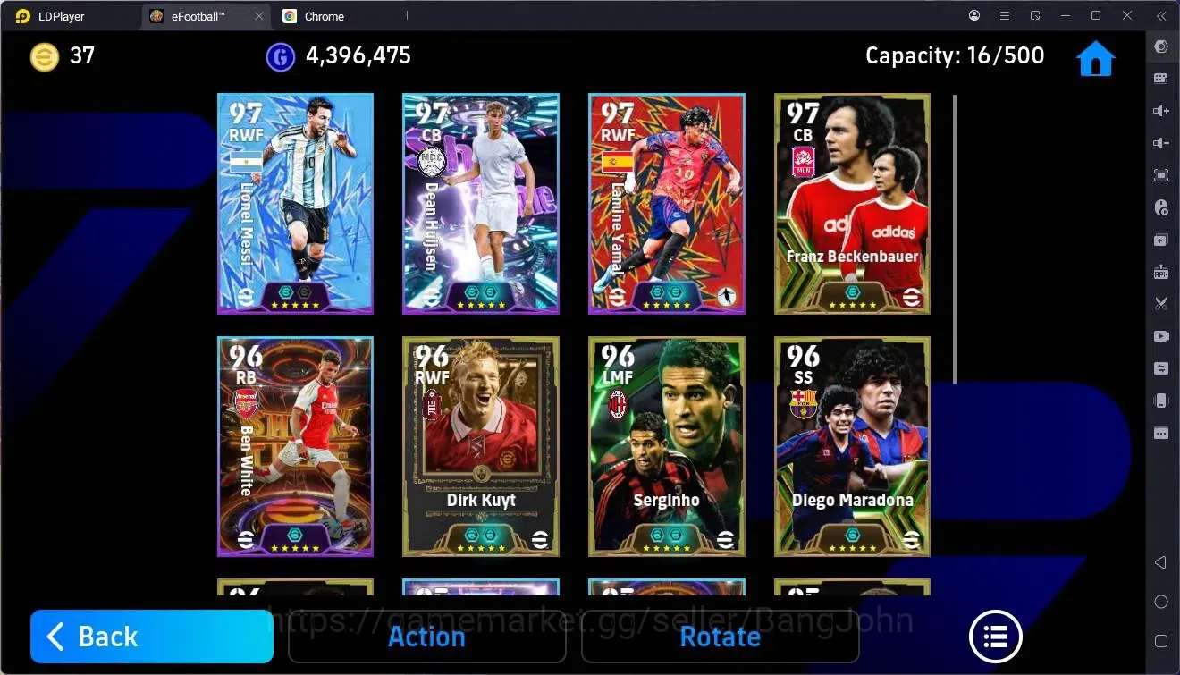eFootball Accounts Mobile|PW 3141|Epic Beckenbauer,Kuyt,Serginho,Mada image 4