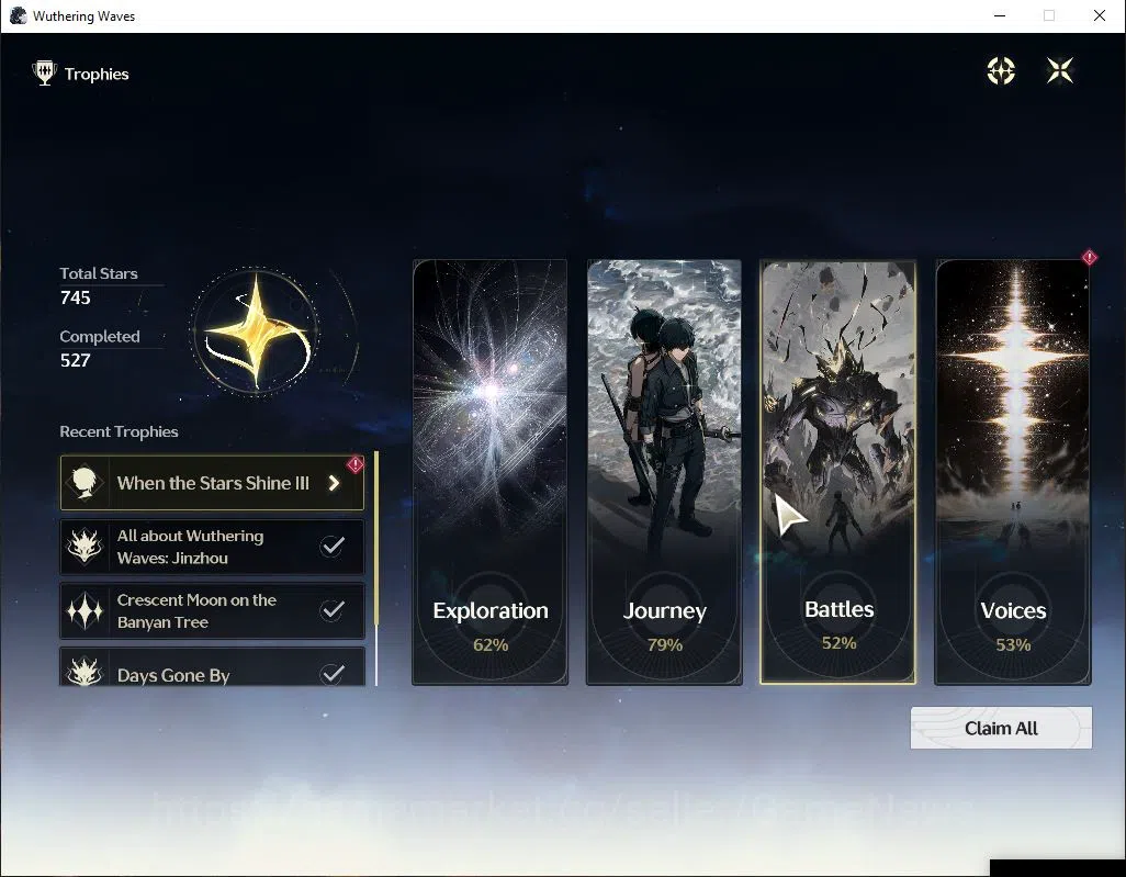 Wuthering Waves Accounts NA|UL 46|121 Lustrous Tide|1 Limited| [Luuk Hersse image 10