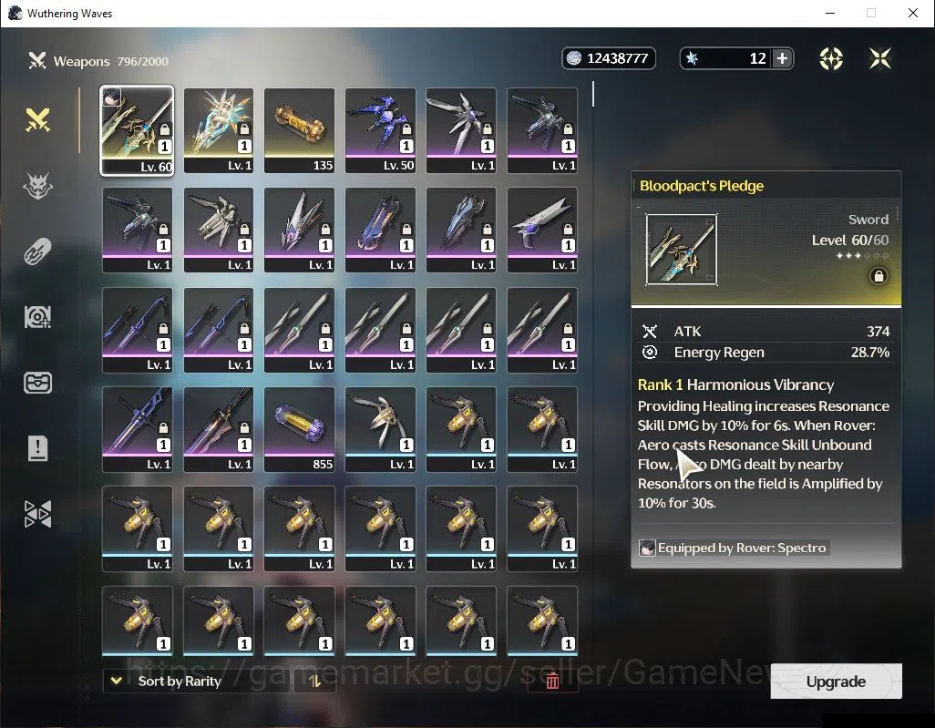 Wuthering Waves Accounts NA|UL 46|121 Lustrous Tide|1 Limited| [Luuk Hersse image 5