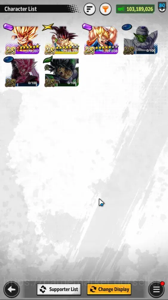 Dragon Ball Legends Accounts 103M Total Power|LV 173|3UL+3LR+20LL|SFPS4 Goku,FF image 4