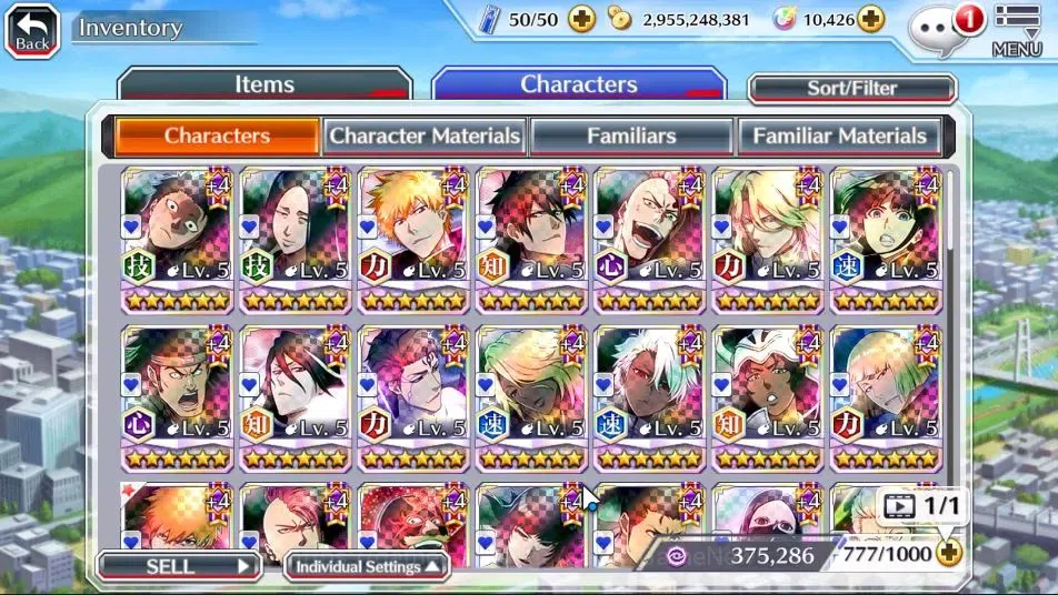 Bleach: Brave Souls Accounts GLOBAL 2M POWER+10 Orb|28 MT[New Ichigo Renewed,TY image 11