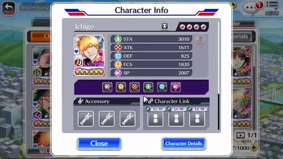 Bleach: Brave Souls Accounts GLOBAL 2M POWER+10 Orb|28 MT[New Ichigo Renewed,TY image 15