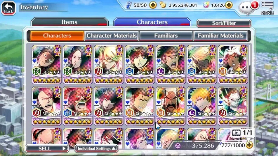 Bleach: Brave Souls Accounts GLOBAL 2M POWER+10 Orb|28 MT[New Ichigo Renewed,TY image 8