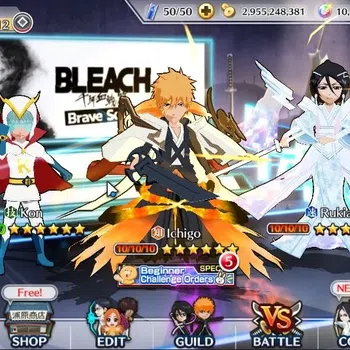 Bleach: Brave Souls High-End GLOBAL 2M POWER+10 Orb|28 MT[New Ichigo Renewed,TY image 1