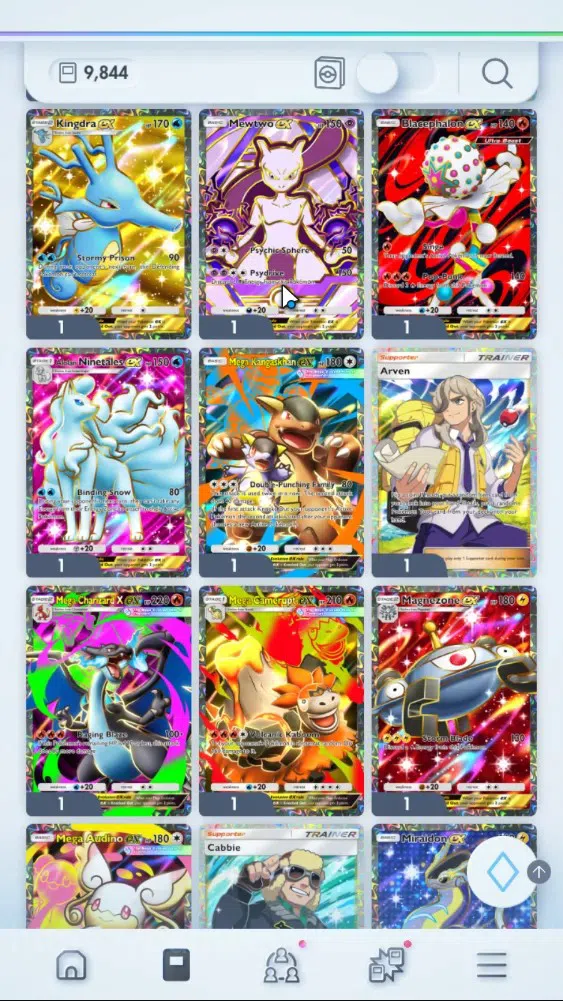 Pokémon TCG Pocket Accounts EN 9,8K Card|151 EX|3 Crown [Candy,Baxcalibur,I Va image 10