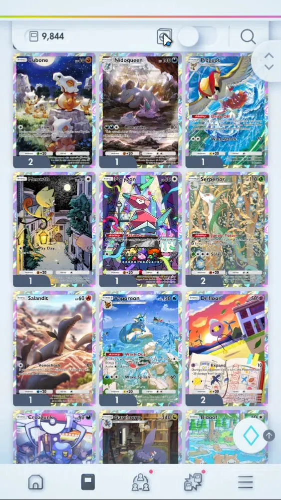 Pokémon TCG Pocket Accounts EN 9,8K Card|151 EX|3 Crown [Candy,Baxcalibur,I Va image 12