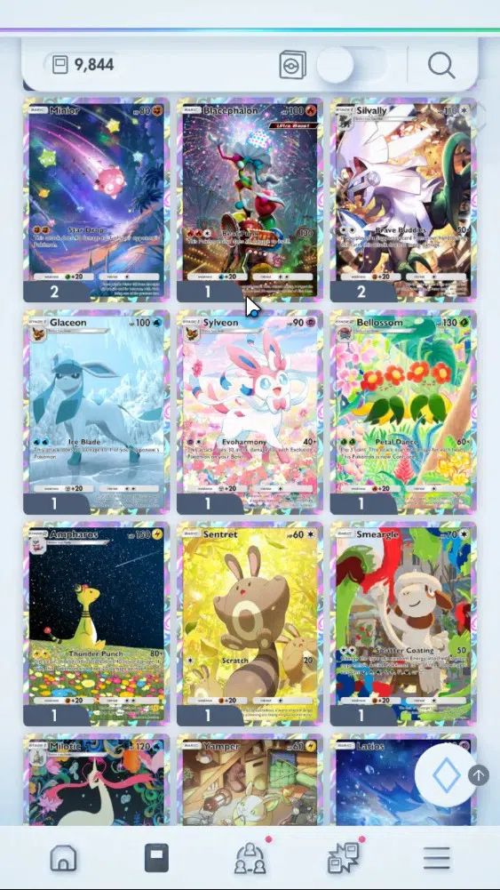 Pokémon TCG Pocket Accounts EN 9,8K Card|151 EX|3 Crown [Candy,Baxcalibur,I Va image 14