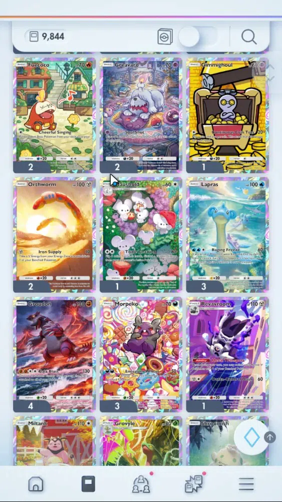Pokémon TCG Pocket Accounts EN 9,8K Card|151 EX|3 Crown [Candy,Baxcalibur,I Va image 17