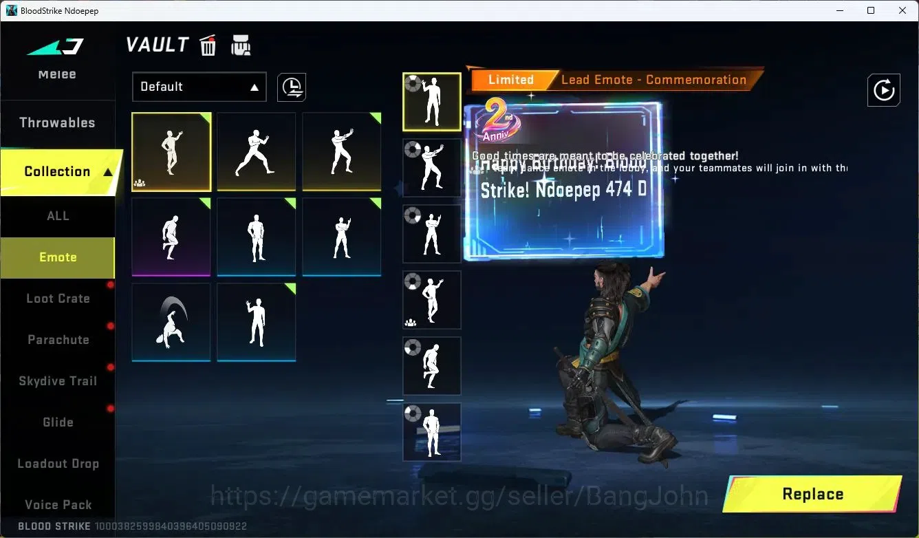Blood Strike Accounts AMERICA | Eternal P90-Empyrean | 4 Legendary Skins image 14