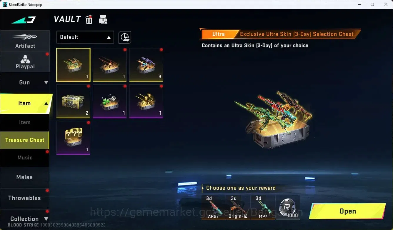 Blood Strike Accounts AMERICA | Eternal P90-Empyrean | 4 Legendary Skins image 15
