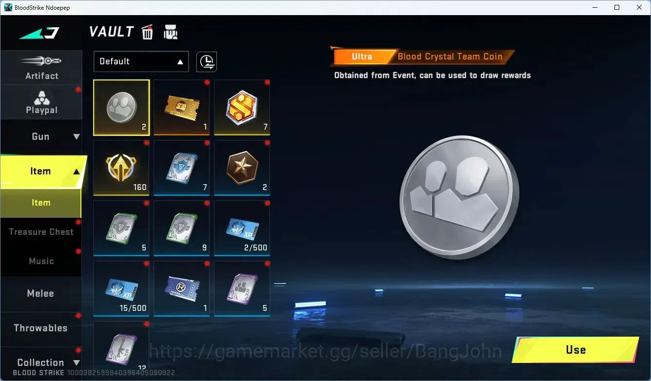 Blood Strike Accounts AMERICA | Eternal P90-Empyrean | 4 Legendary Skins image 16