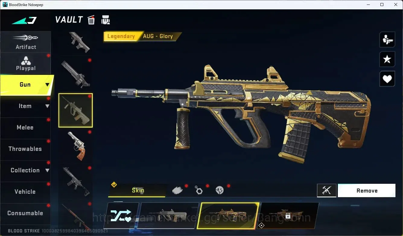Blood Strike Accounts AMERICA | Eternal P90-Empyrean | 4 Legendary Skins image 18