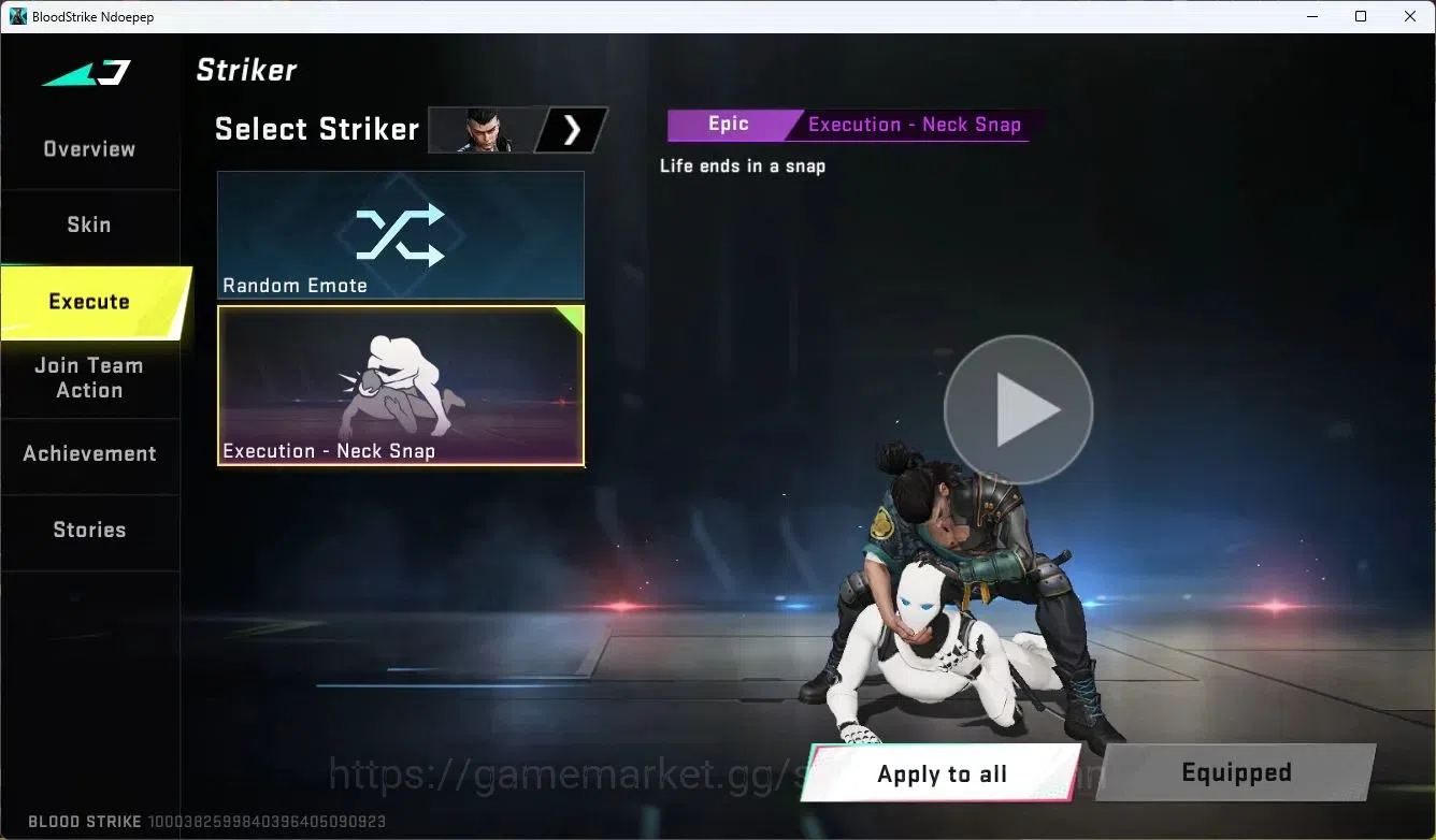 Blood Strike Accounts AMERICA | Eternal P90-Empyrean | 4 Legendary Skins image 5