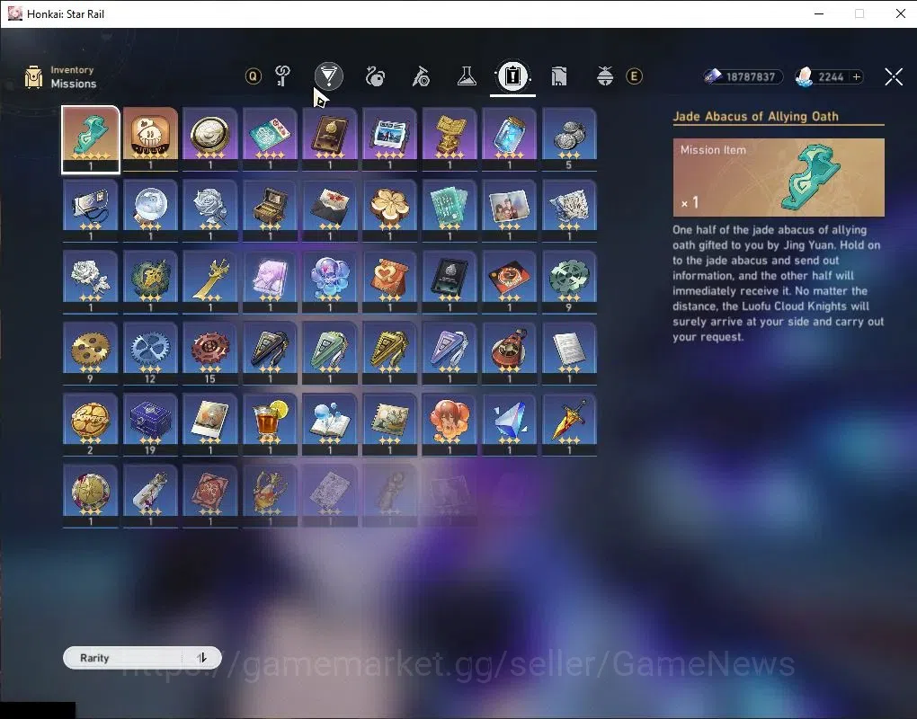 Honkai Star Rail Accounts Asia|TL 67|2,2K SJ|Premium Elation|10 Limited|[SW  image 10