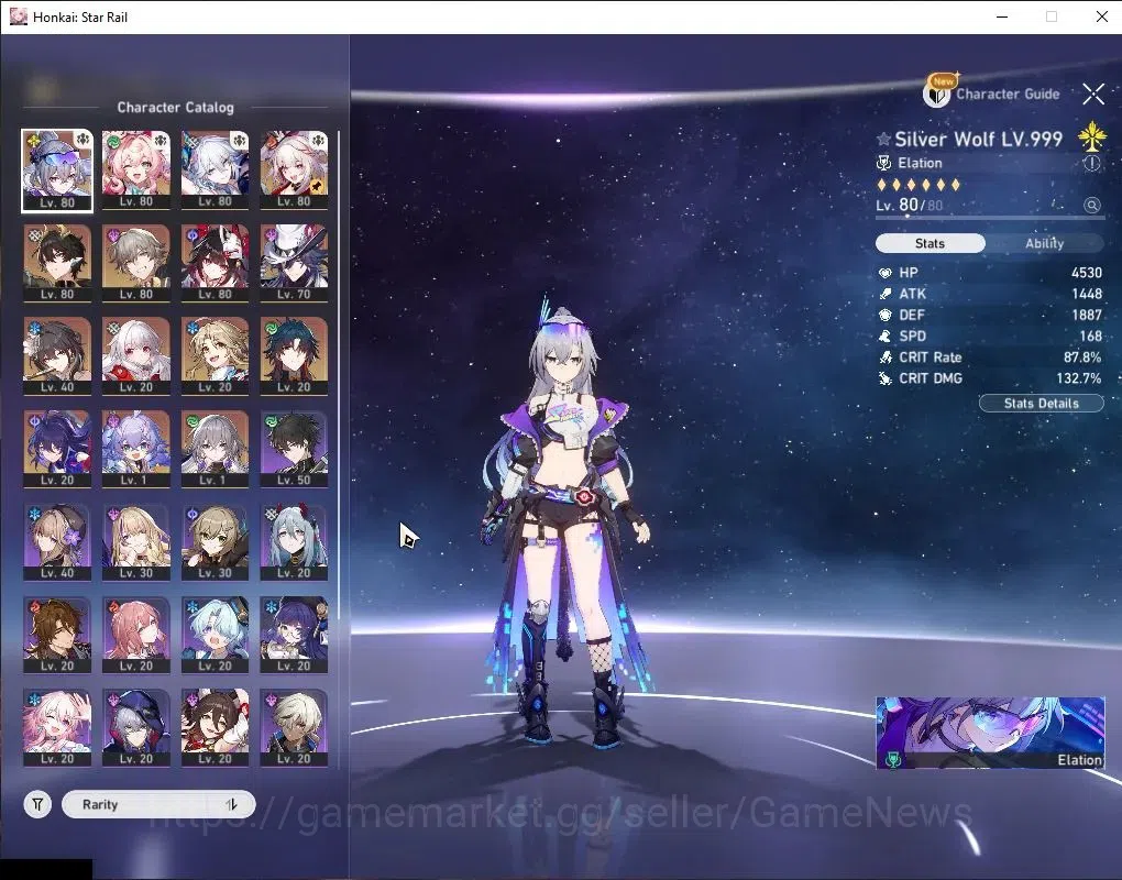 Honkai Star Rail Accounts Asia|TL 67|2,2K SJ|Premium Elation|10 Limited|[SW  image 4
