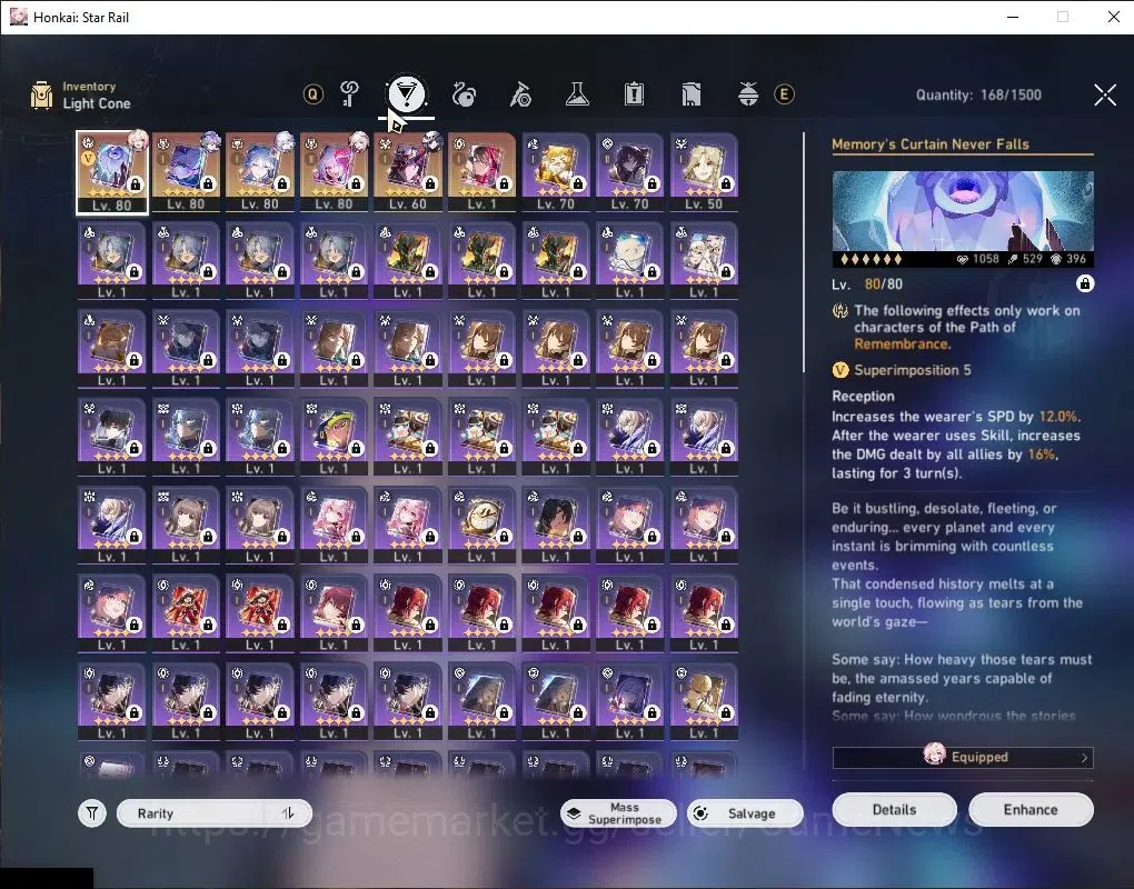 Honkai Star Rail Accounts Asia|TL 67|2,2K SJ|Premium Elation|10 Limited|[SW  image 6