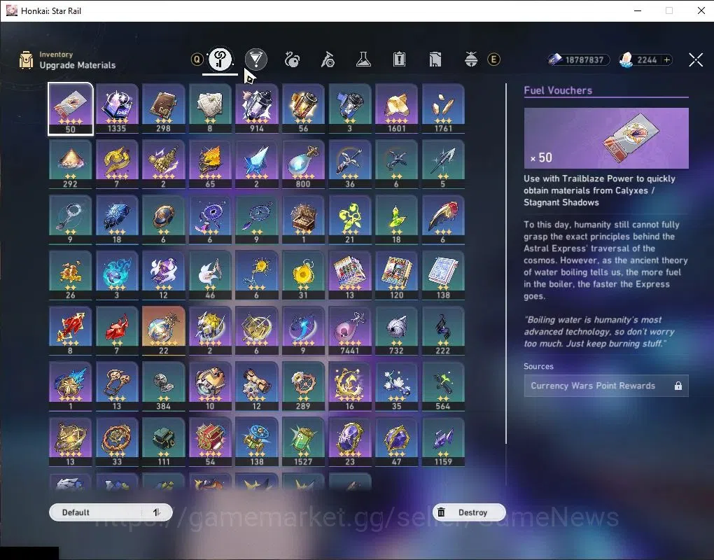 Honkai Star Rail Accounts Asia|TL 67|2,2K SJ|Premium Elation|10 Limited|[SW  image 7
