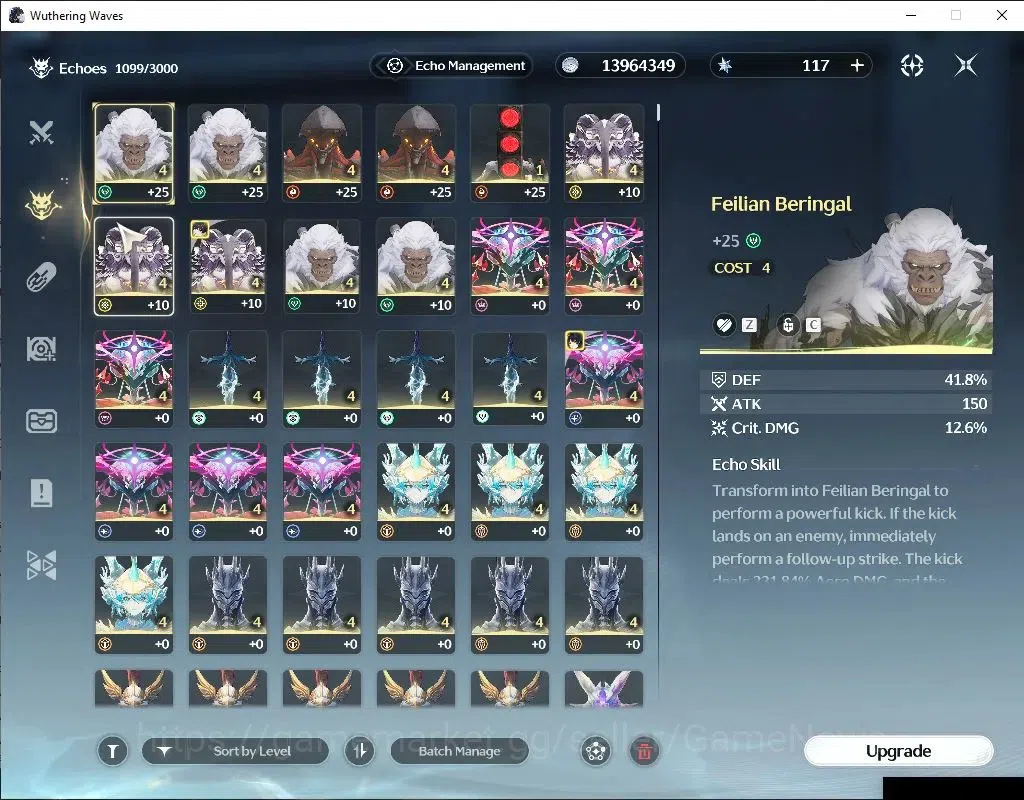 Wuthering Waves Accounts NA | UL 47 | 114 Lustrous | 1 Limited | Hiyuki R3 image 6
