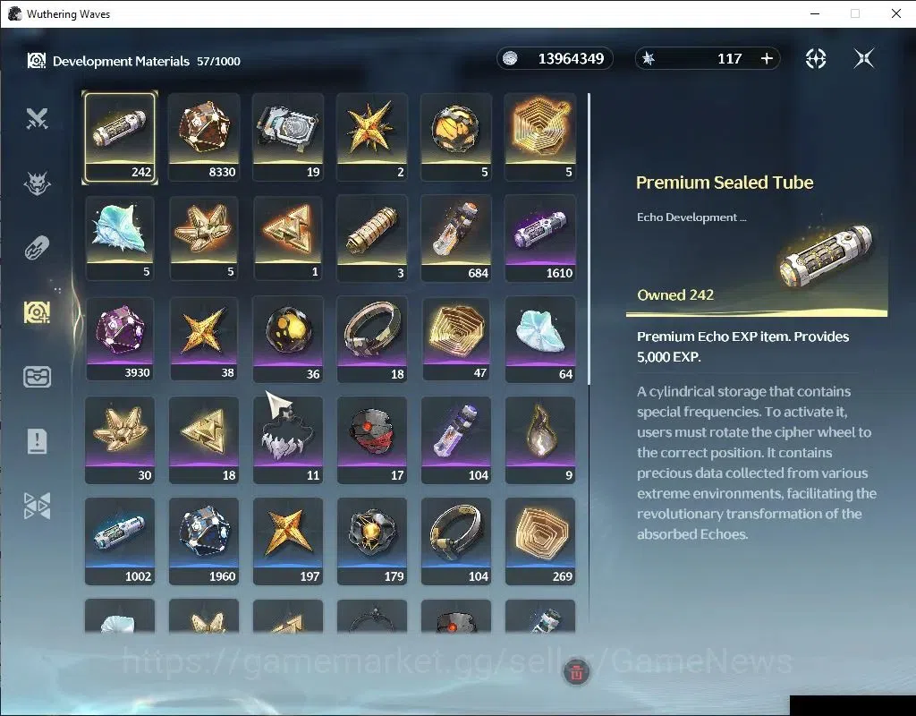 Wuthering Waves Accounts NA | UL 47 | 114 Lustrous | 1 Limited | Hiyuki R3 image 7