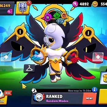Brawl Stars Accounts Trophy 16249 |60 Brawlers|12 Max Hypercharge|3 Hypercharge,4 Legend,5 Mythic,27 Epic Skins|1095