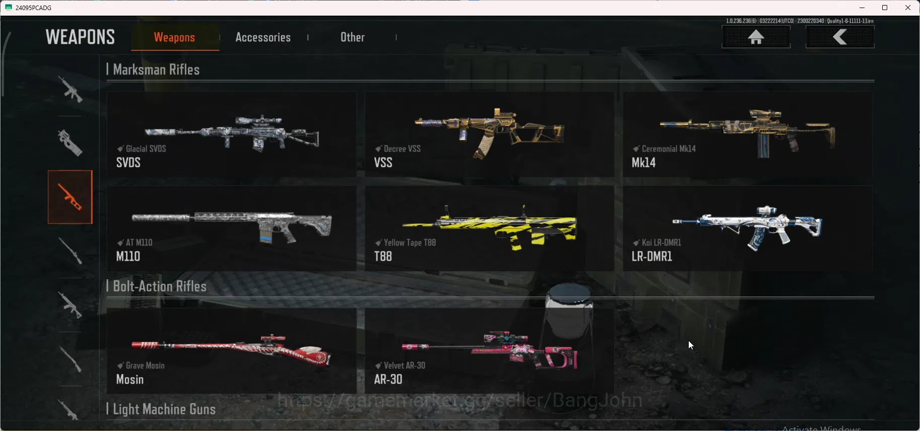 Arena Breakout Accounts Mobile|Lvl 30|SV 107.8M|CV 93M|5 WP Legend Skins|3 image 17