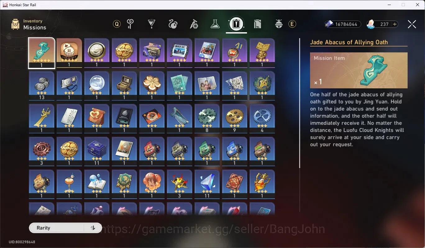 Honkai Star Rail Accounts ASIA|TL 70|21 char Limited[SeeleE1,Phainon,Aventur image 10