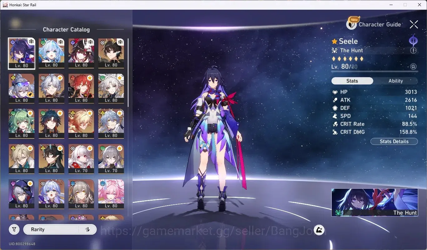 Honkai Star Rail Accounts ASIA|TL 70|21 char Limited[SeeleE1,Phainon,Aventur image 2