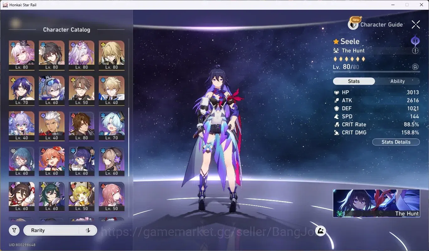 Honkai Star Rail Accounts ASIA|TL 70|21 char Limited[SeeleE1,Phainon,Aventur image 3
