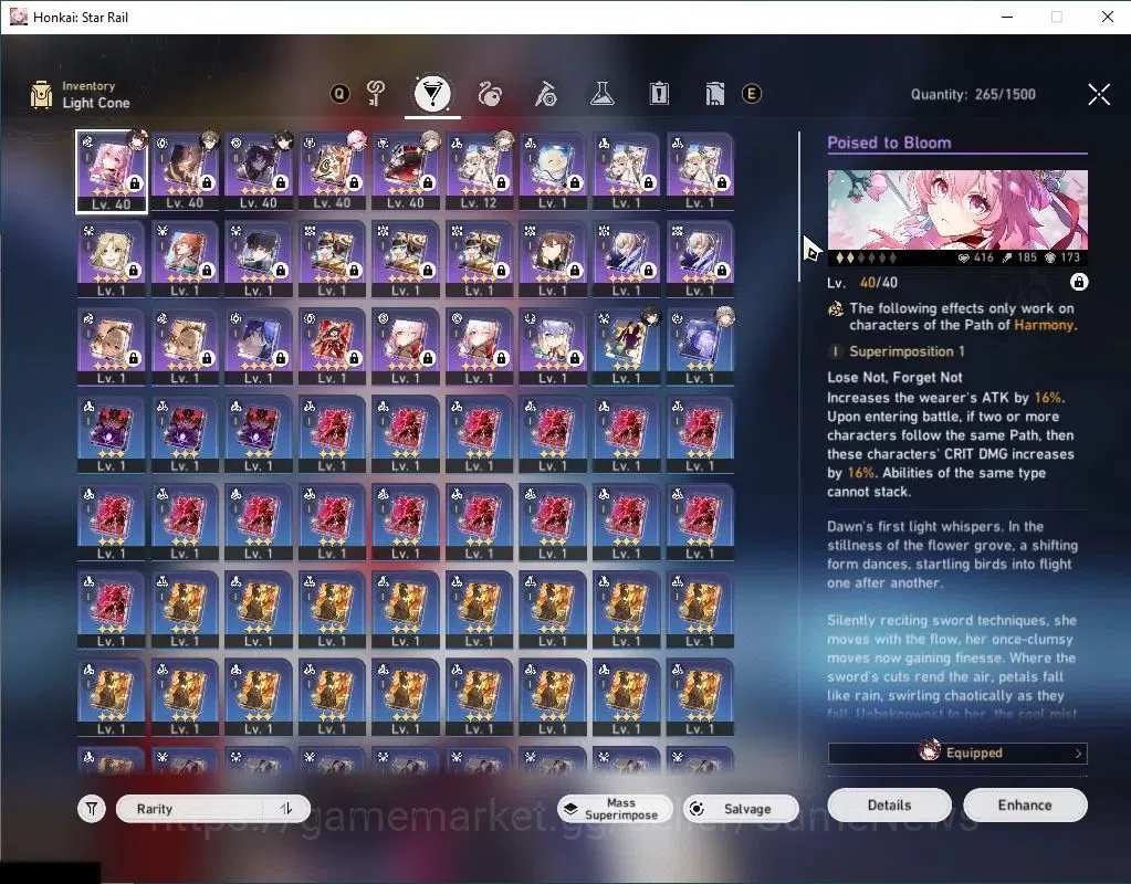 Honkai Star Rail Accounts Asia|TL 30|+1 Golden Companion|4 Limited| Evanesci image 6
