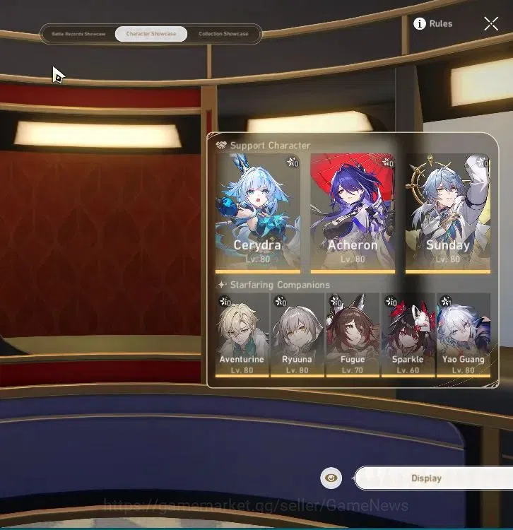 Honkai Star Rail Accounts Asia|TL 65|12 Limited|Yao Guang E1,Sunday,Cerydra, image 2
