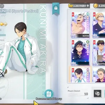 HAIKYU!! FLY HIGH Accounts SEA |Lv 57|10 SP (Sugawara,Ushijima,Kuroo,Oikawa,Tsukishima)+Memo,Lev Haiba,Kunimi,Etc|6 UR