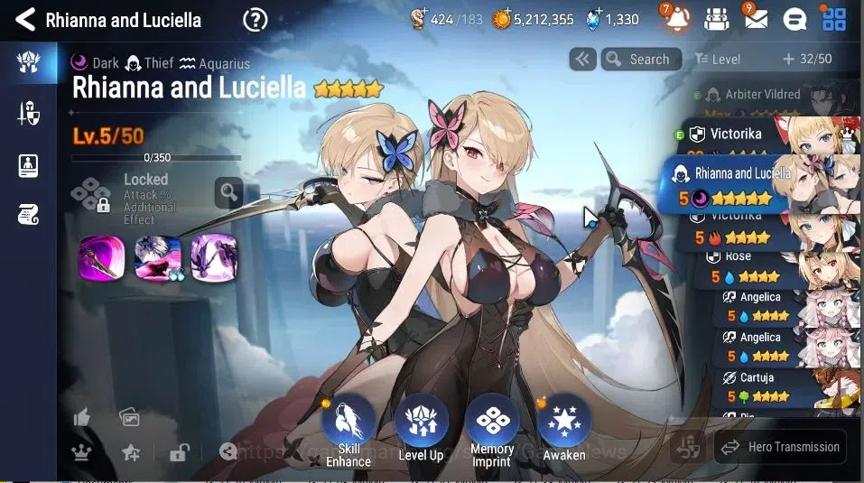 Epic Seven Accounts GLOBAL Unverif|New Era|3ML(Rhianna&Luciella, DK Sh image 20
