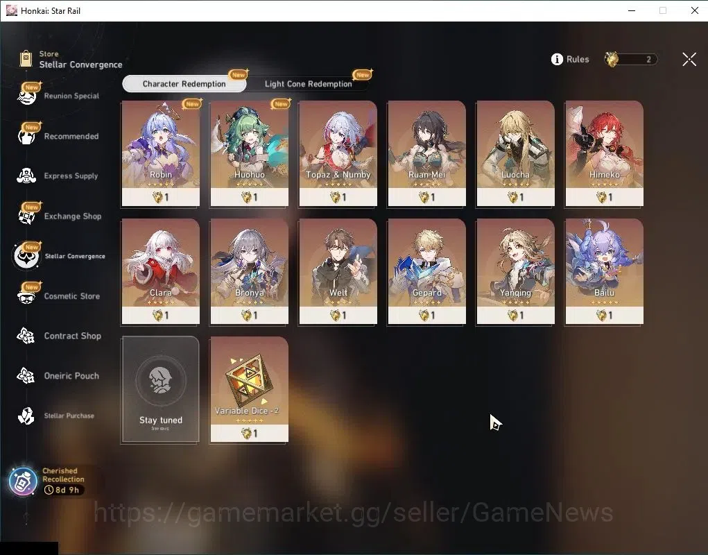 Honkai Star Rail Accounts Asia|TL 70|6,4K SJ+2 Golden Comp|8 Limited|[Phaino image 13