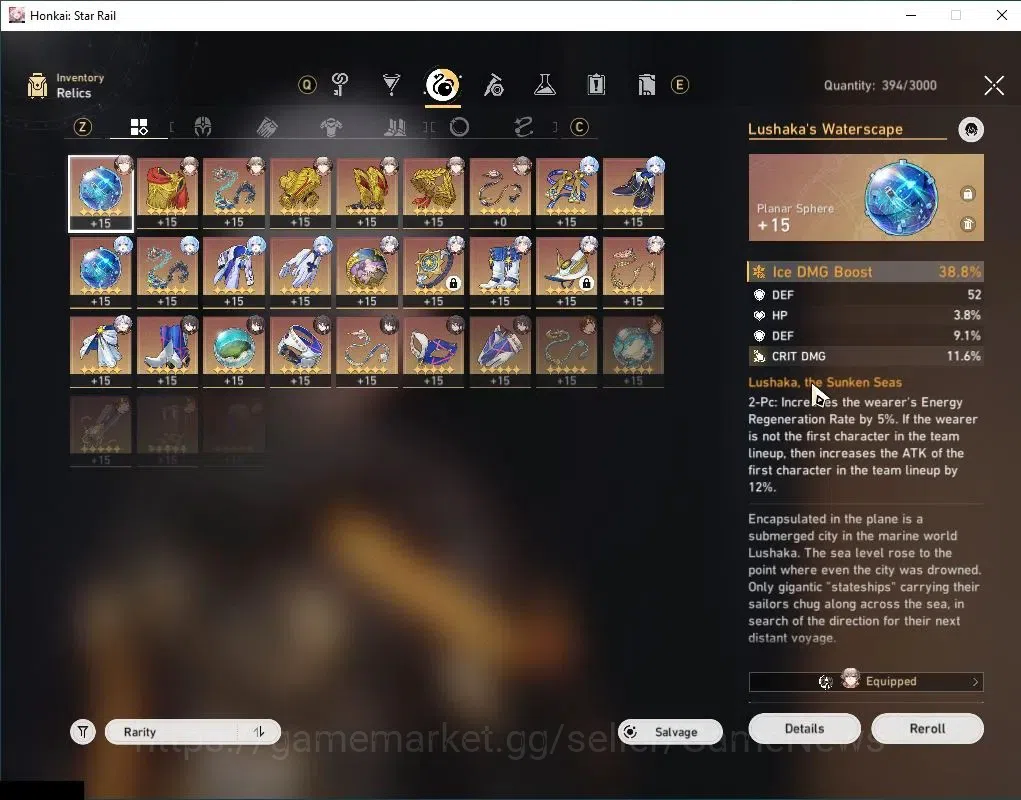 Honkai Star Rail Accounts Asia|TL 70|6,4K SJ+2 Golden Comp|8 Limited|[Phaino image 7