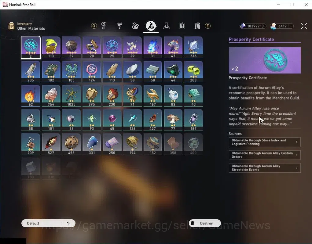 Honkai Star Rail Accounts Asia|TL 70|6,4K SJ+2 Golden Comp|8 Limited|[Phaino image 8