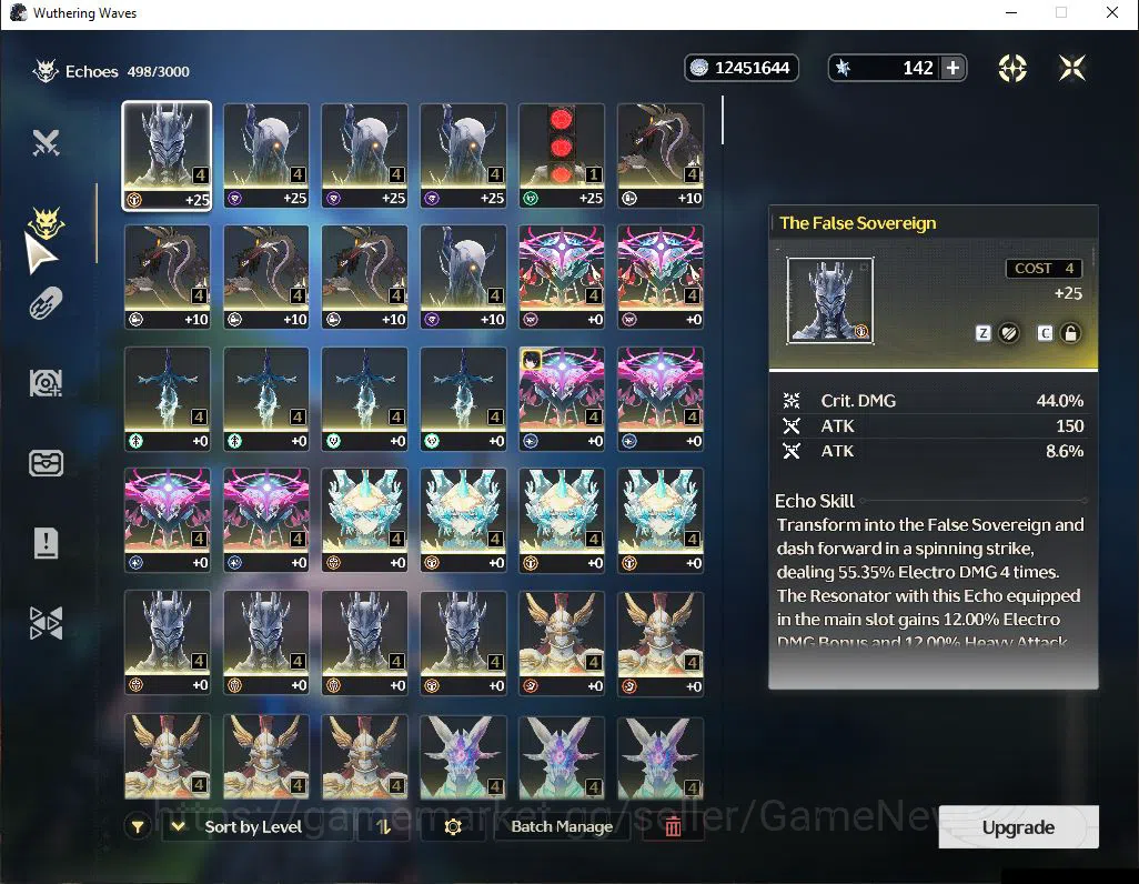 Wuthering Waves Accounts Starter NA|UL 46|3 Limited| [Aemeath,Lupa,Changli]+Sign |DB Lv30|Female MC|Log Kuro|Check SS 7