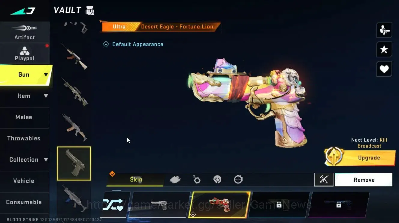 Blood Strike Accounts Collab Skin ASIA|Collab 16