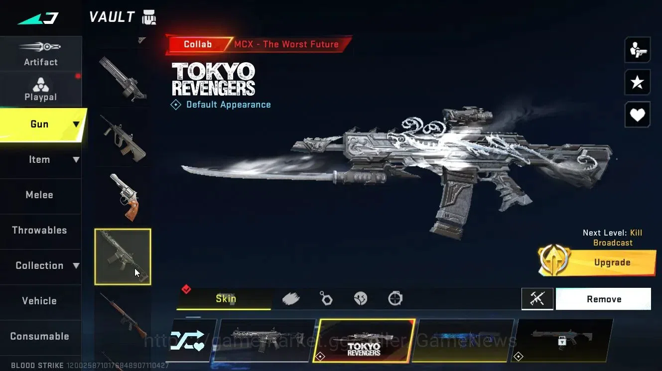 Blood Strike Accounts Collab Skin ASIA|Collab 18