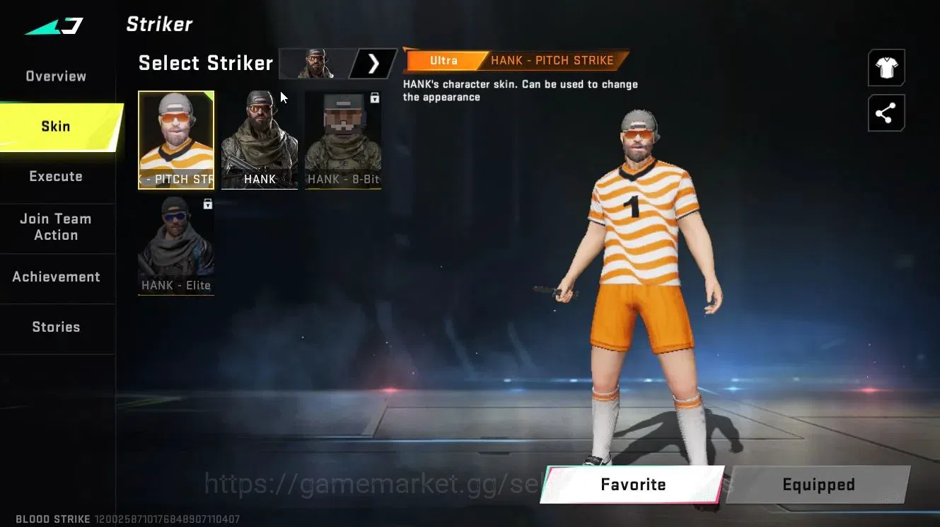Blood Strike Accounts Collab Skin ASIA|Collab 6