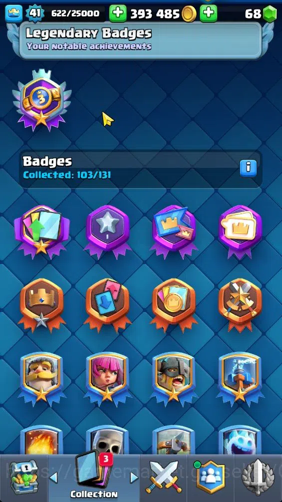 Clash Royale Accounts High-End Lv 41|Trophy 8741|KTL 13|Limited Skin|Card 121|3 Hero 14 Evo 8 Champ 21 Legend 33 Epic 30 11