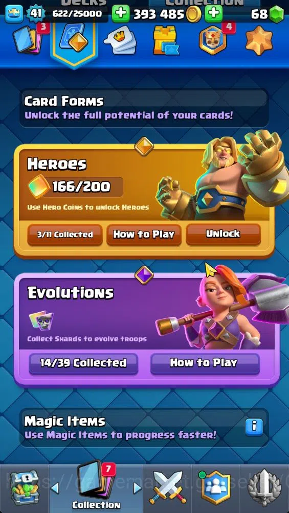 Clash Royale Accounts High-End Lv 41|Trophy 8741|KTL 13|Limited Skin|Card 121|3 Hero 14 Evo 8 Champ 21 Legend 33 Epic 30 5
