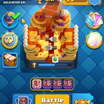 Clash Royale High-End Lv 41|Trophy 8741|KTL 13|Limited Skin|Card 121|3 H image 1