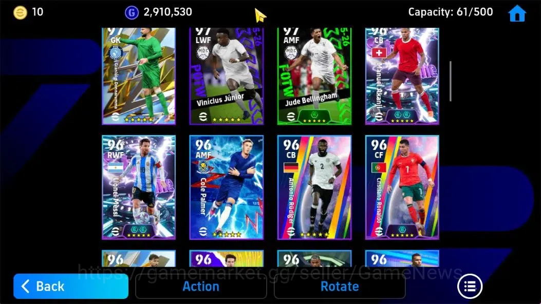 eFootball Accounts Android|Gerd Muller,Francesco Totti,Steven Gerard, image 17
