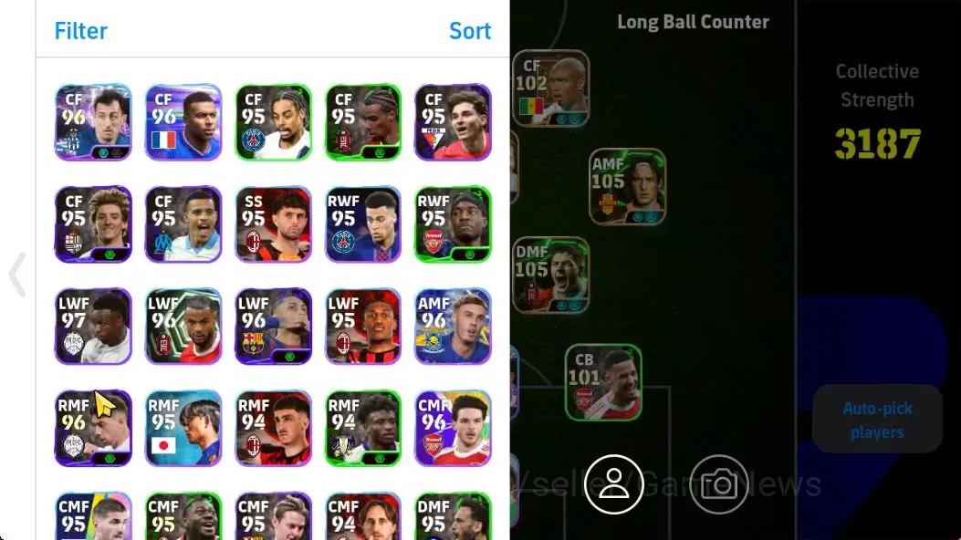 eFootball Accounts Android|Gerd Muller,Francesco Totti,Steven Gerard, image 2