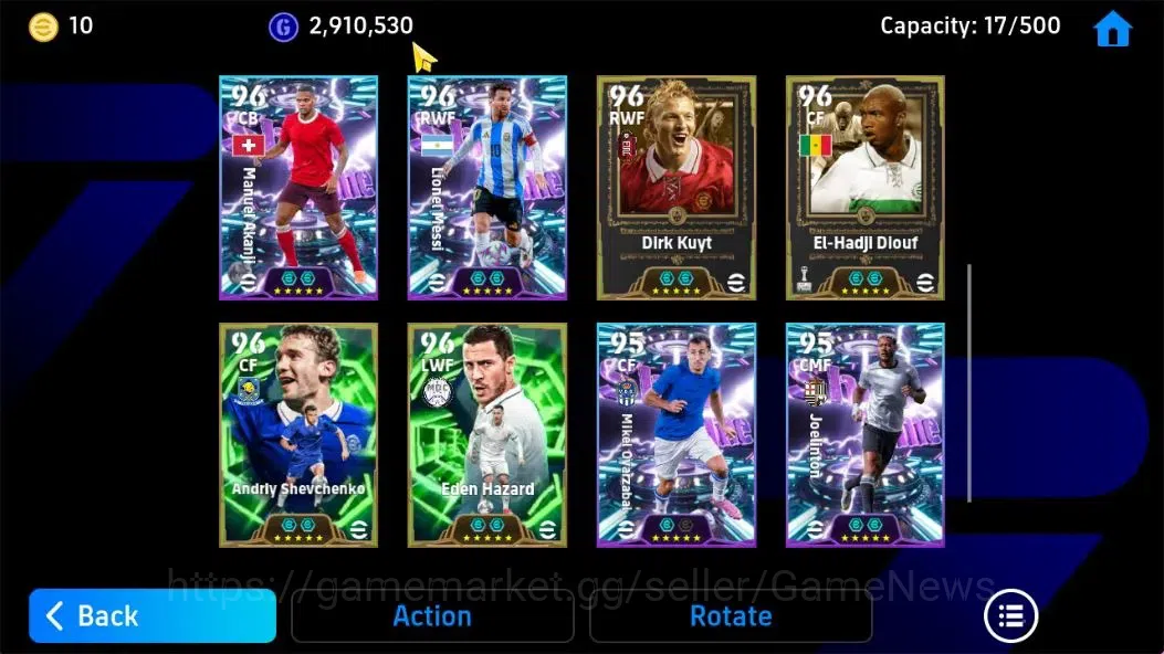 eFootball Accounts Android|Gerd Muller,Francesco Totti,Steven Gerard, image 5