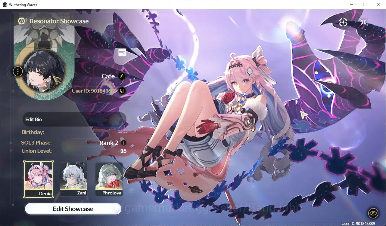 Wuthering Waves Accounts SEA|UL 15|Rank 2|4 Char Limited [Zani+Sign,Denia,L image 1