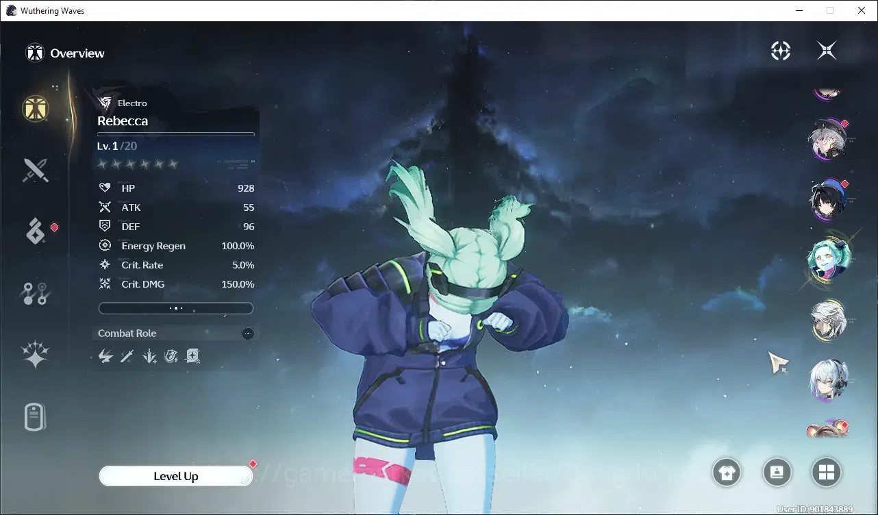 Wuthering Waves Accounts SEA|UL 15|Rank 2|4 Char Limited [Zani+Sign,Denia,L image 14